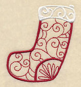 Delicate Christmas Stocking