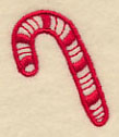Delicate Christmas Candy Cane