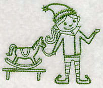 Holiday Helper - Rocking Horse (Vintage)