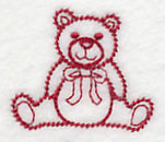 Santa's Toy Shop Teddy Bear (Vintage)