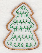 Tree Christmas Cookie