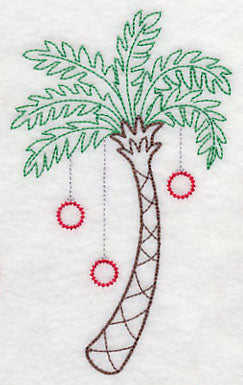 Warm Wishes Palm Tree (Vintage)