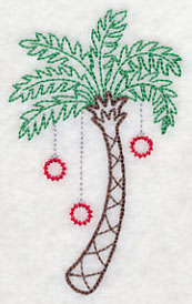 Warm Wishes Palm Tree (Vintage)