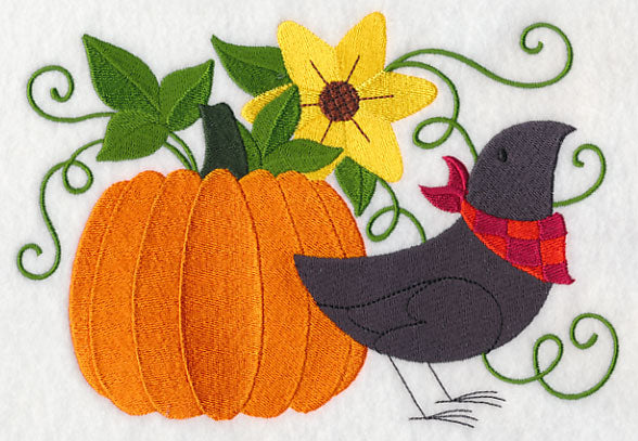 Primitive Autumn Scene