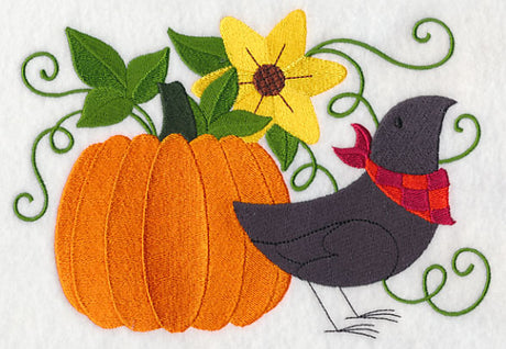 Primitive Autumn Scene