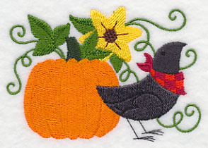 Primitive Autumn Scene