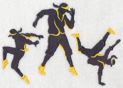 Hip-Hop Silhouette Trio - Female