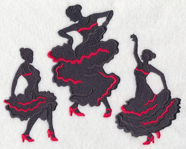 Flamenco Silhouette Trio