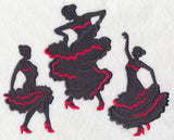 Flamenco Silhouette Trio