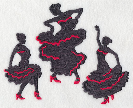Flamenco Silhouette Trio