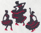 Flamenco Silhouette Trio