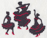 Flamenco Silhouette Trio