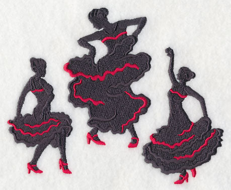 Flamenco Silhouette Trio