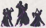 Ballroom Silhouette Trio