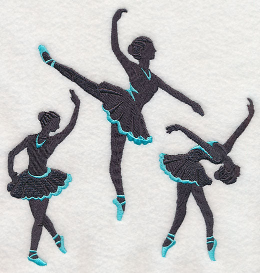 Ballet Silhouette Trio