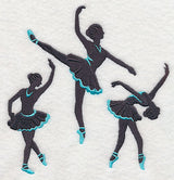Ballet Silhouette Trio