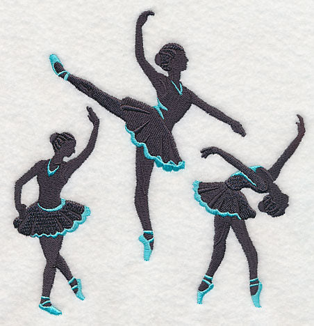 Ballet Silhouette Trio