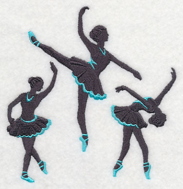 Ballet Silhouette Trio