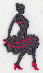 Flamenco Silhouette 1