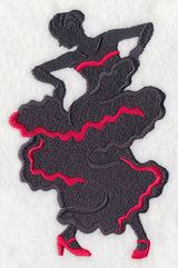 Flamenco Silhouette 2