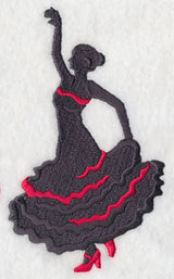 Flamenco Silhouette 3