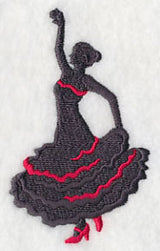 Flamenco Silhouette 3