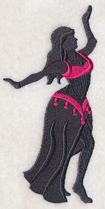 Belly Dance Silhouette 3