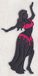 Belly Dance Silhouette 3