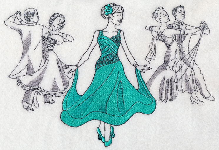 Ballroom Fashion Plate
