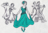 Ballroom Fashion Plate
