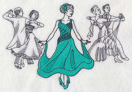 Ballroom Fashion Plate