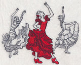 Flamenco Fashion Plate
