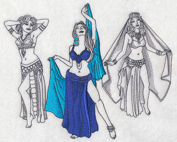 Belly Dance Fashion Plate