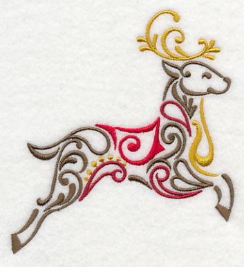 Christmas Filigree Reindeer