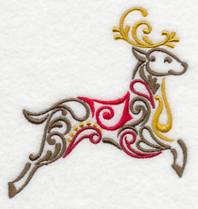 Christmas Filigree Reindeer