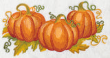Pumpkin Patch in Watercolor