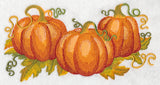 Pumpkin Patch in Watercolor