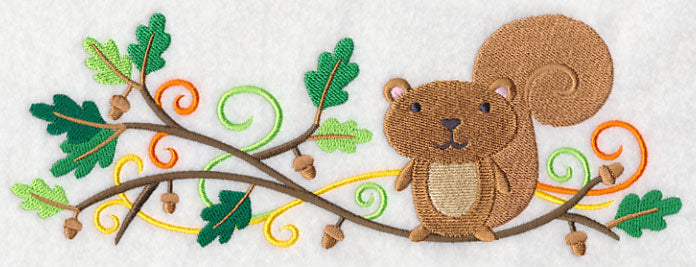 Fall Filigree Squirrel