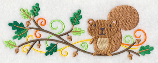Fall Filigree Squirrel