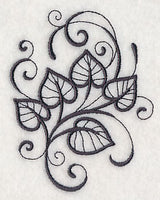 Inky Cottonwood Leaves