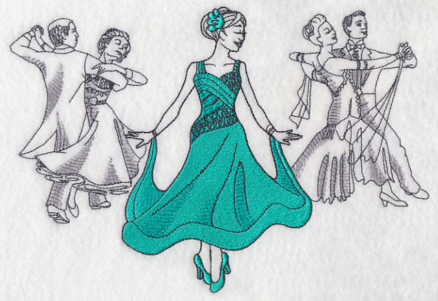 Ballroom Fashion Plate