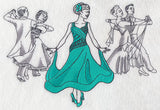 Ballroom Fashion Plate