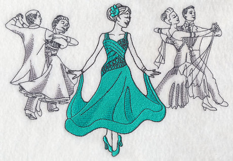 Ballroom Fashion Plate