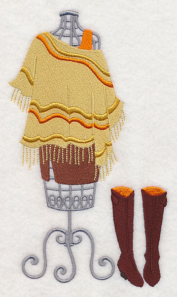 Fall into Fashion Dress Form