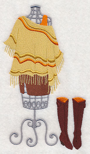 Fall into Fashion Dress Form