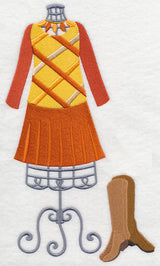 Harvest Gold Dress Form