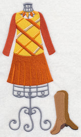 Harvest Gold Dress Form