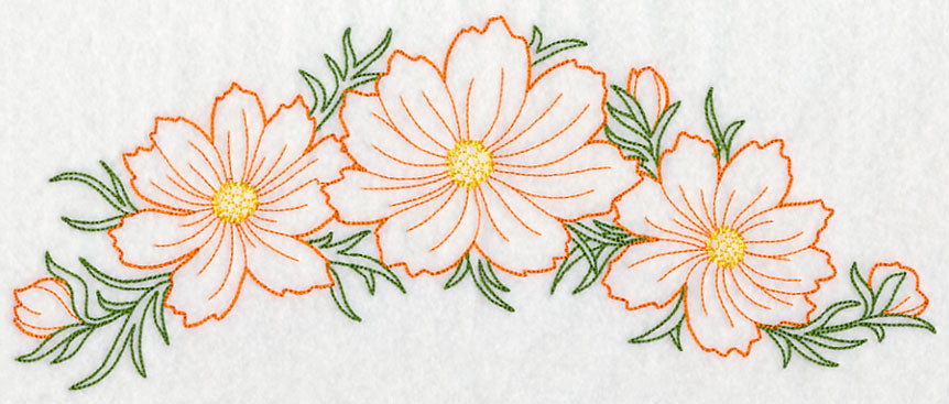 Autumn Cosmos Spray (Vintage)