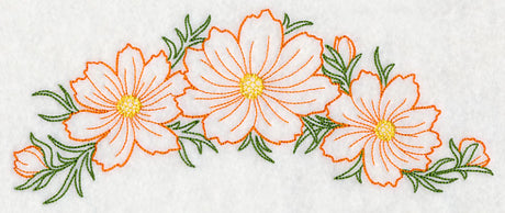 Autumn Cosmos Spray (Vintage)