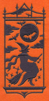Witch Silhouette Panel